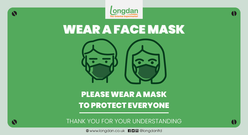Longdan Covid-19 update: Wear face mask