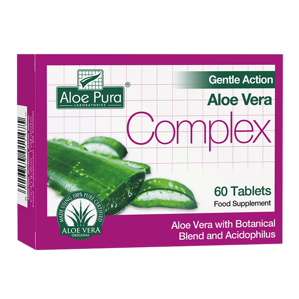 ALOE PURA Gentle Action Aloe Vera Complex 60 Capsules