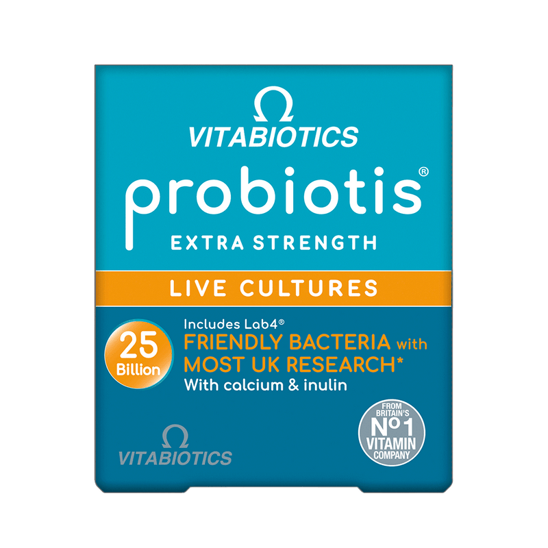 VITABIOTICS Probiotis Extra Strength 25B CFU 30 Capsules