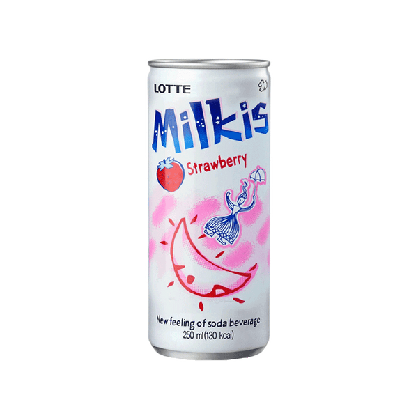 LOTTE Milkis Strawberry 250ml - Longdan Official