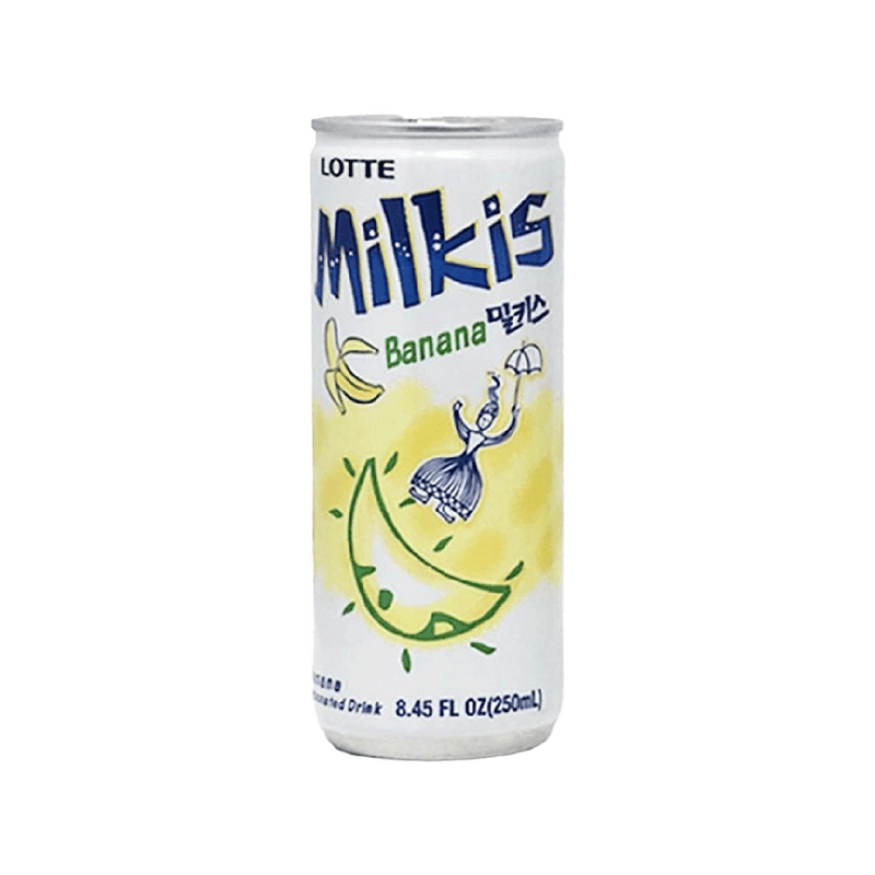 LOTTE Milkis Banana 250ml - Longdan Official