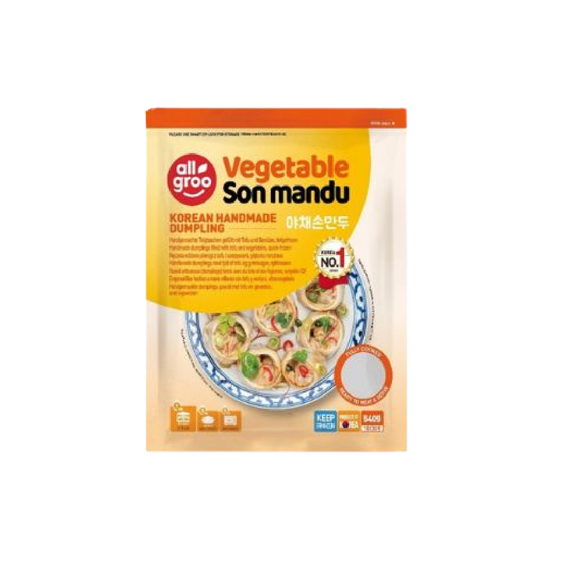 ALLGROO Vegetable Son Mandu 540g (Frozen) - Longdan Official
