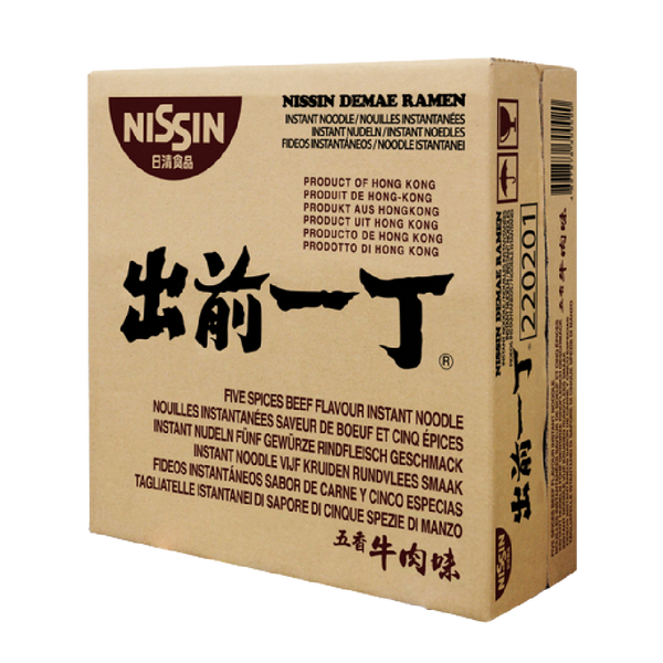 NISSIN Demae Ramen - Five Spice Beef 100g (Case 30) - Longdan Official