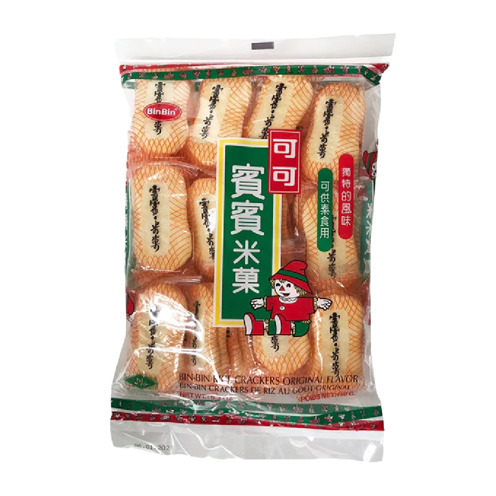 BIN BIN Rice Crackers Original Flavour 150g