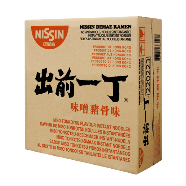 NISSIN Demae Ramen - Hokkaido Miso Tonkotsu 100g (Case 30) - Longdan Official