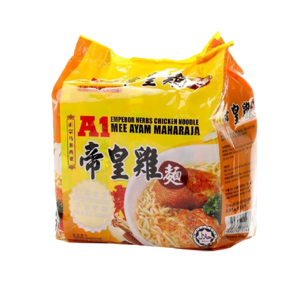 A1 Emperor Herbs Chicken Noodles 90g - Longdan Official