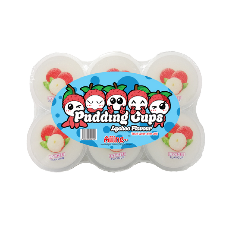 Aiiing Pudding - Lychee 660g (6pcs) - Longdan Official