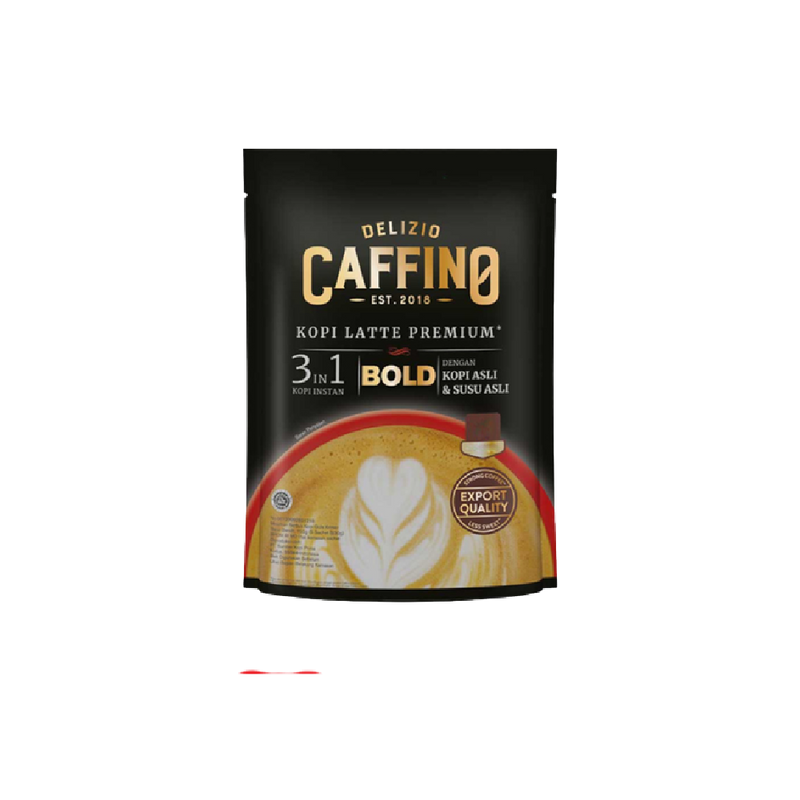 Caffino Bold Coffee Latte Gusset 27g x 20 - Longdan Official