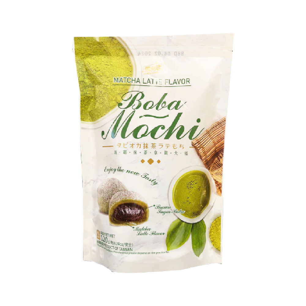 YUKI & LOVE Boba Mochi Sea Salt Coffee Flavour 120g