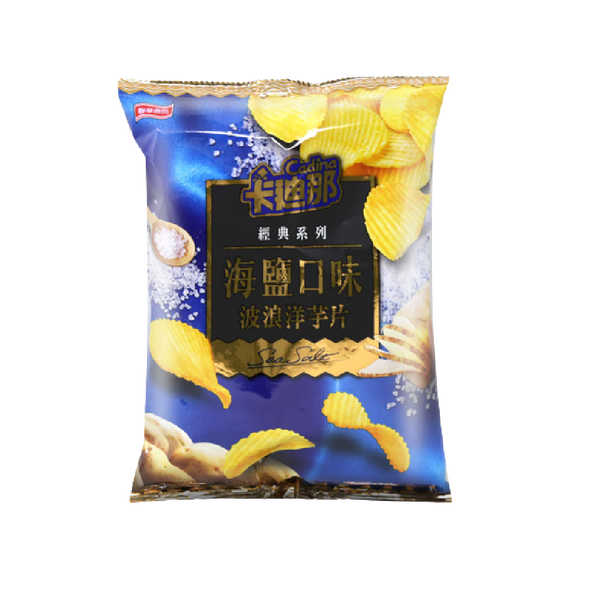 Lian Hwa Foods - Cadina Potato Chips Crinkle Cut (Sea Salt Flavor) 70g - Longdan Official