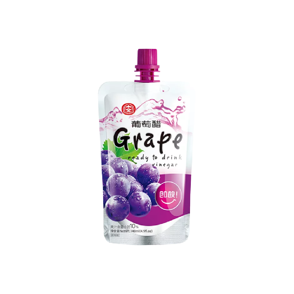 SiChuan Vinegar Drink (Grape Flavor) 140ml
