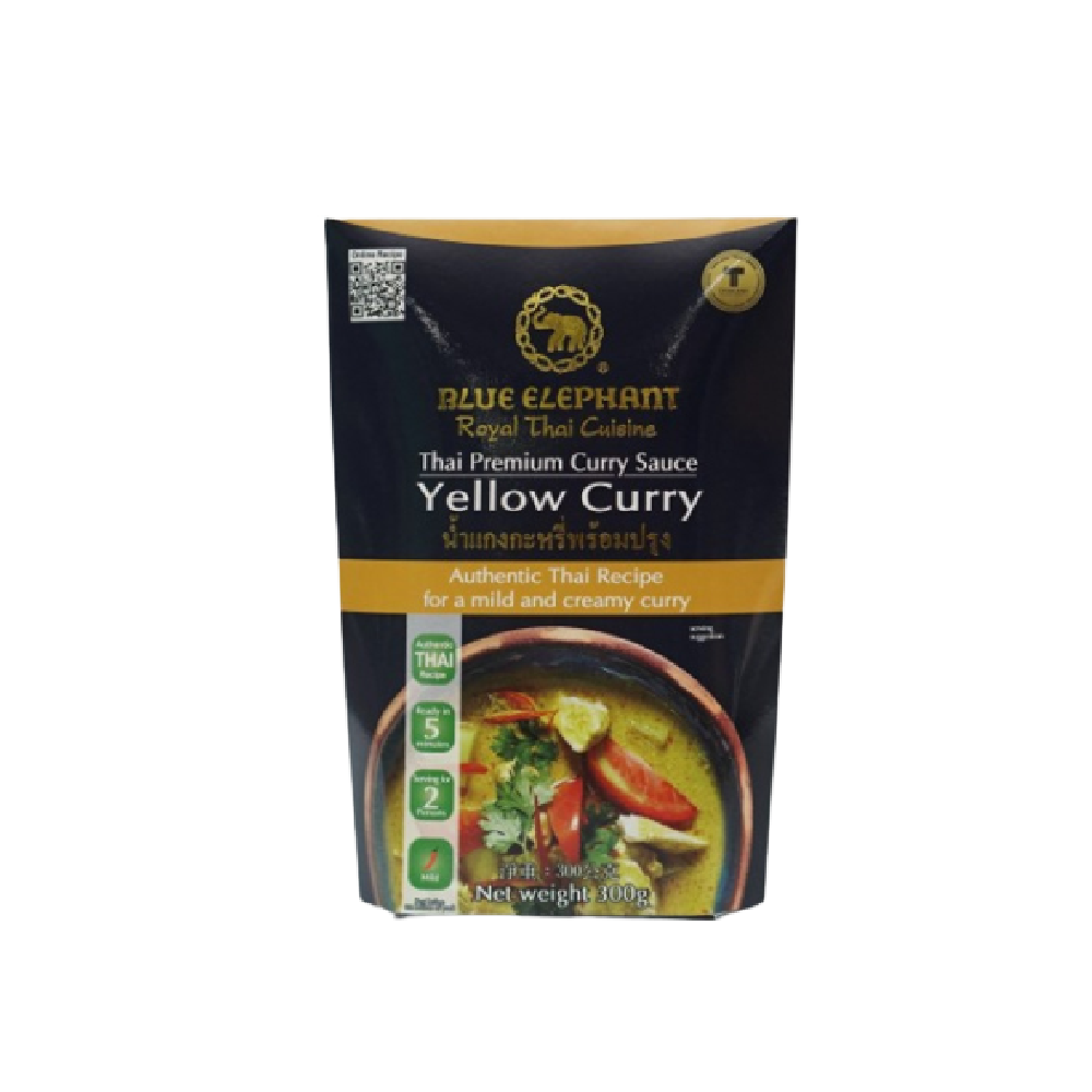 BLUE ELEPHANT Thai Curry Sauce Yellow Curry 300g