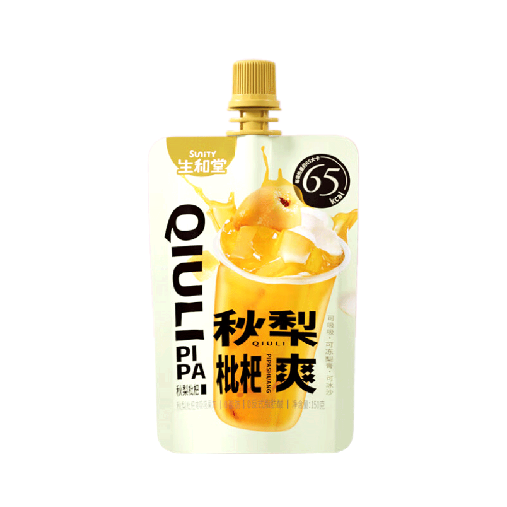 SHENG HE TANG Fruit Jelly With Loquat & Pear 150g (Case 36)