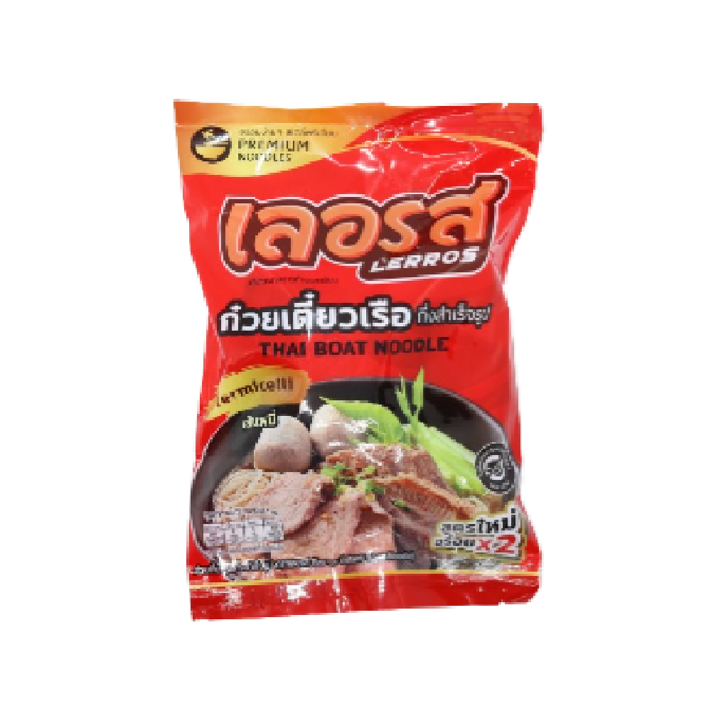 6 Pack Lerros Thai Boat Noodle Soup Premium Meal Kit Thin Rice Noodles