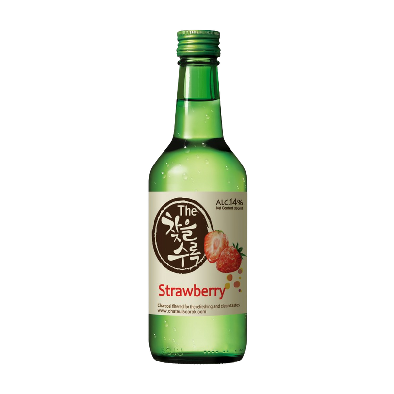 CHATEUL SOOROK Strawberry Soju Alc 14% 360ml