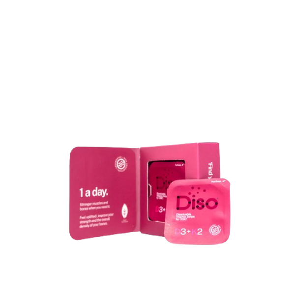 DISO D3+K2 Raspberry Flavour 30 Strips - Longdan Official