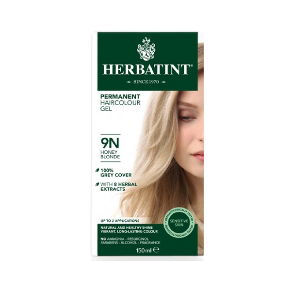 HERBATINT Permanent Herbal Hair Color Honey Blonde 150ML - Longdan Official