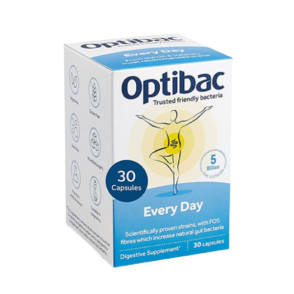 OPTIBAC Every Day 30 Capsules - Longdan Official