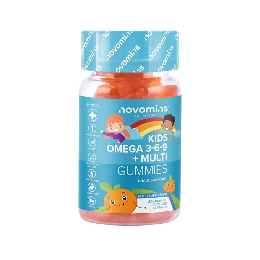 novomins kids omega 3 6 9 multi 30 gummies
