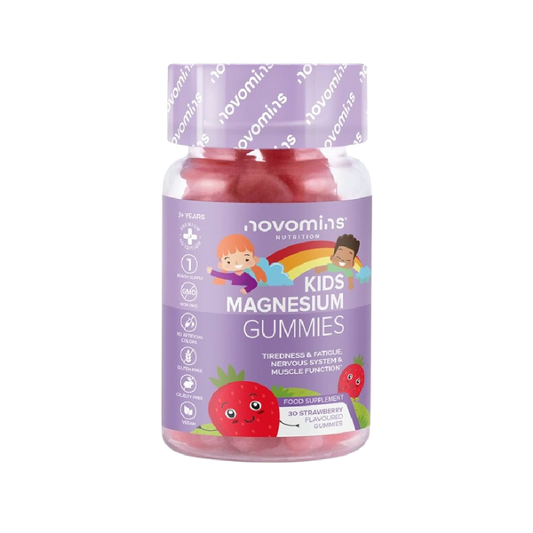 NOVOMINS Kids Magnesium 30 Gummies