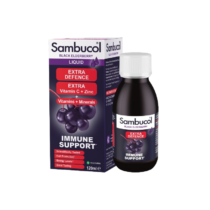 SAMBUCOL Extra Defence Liquid 120ML