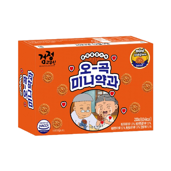 HYOSUNG Korean Traditional Mini Cookie Yakgwa 200g - Longdan Official