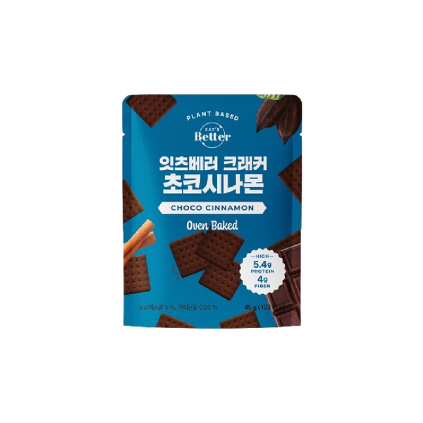 EAT's Better Cracker Choco Cinnamon 45g - Longdan Official