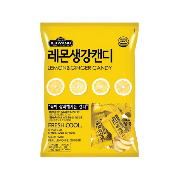 ILGWANG Lemon Ginger Candy 250g - Longdan Official
