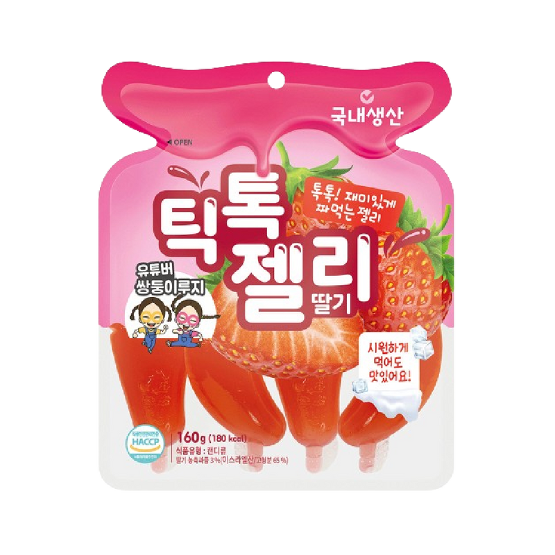GUNYOUNG Tiktok Jelly Strawberry Flavour 160g - Longdan Official