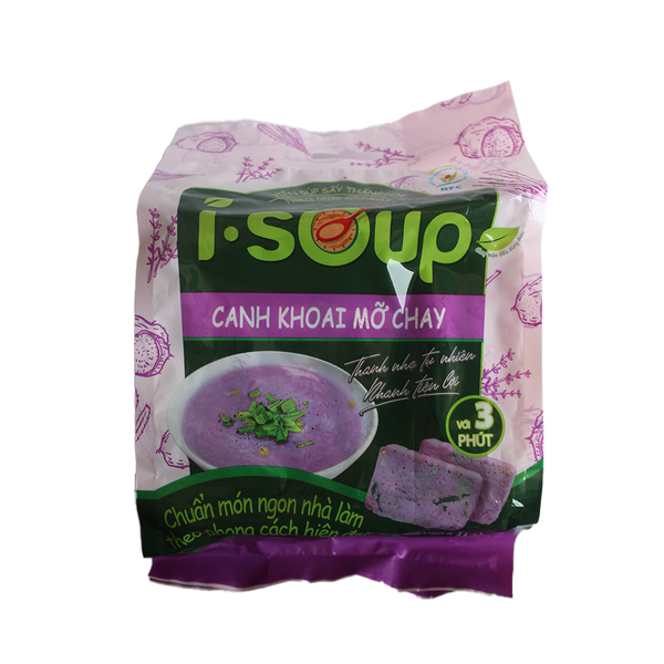 ISOUP Vegetarian Creamy Purple Yam Soup 55g