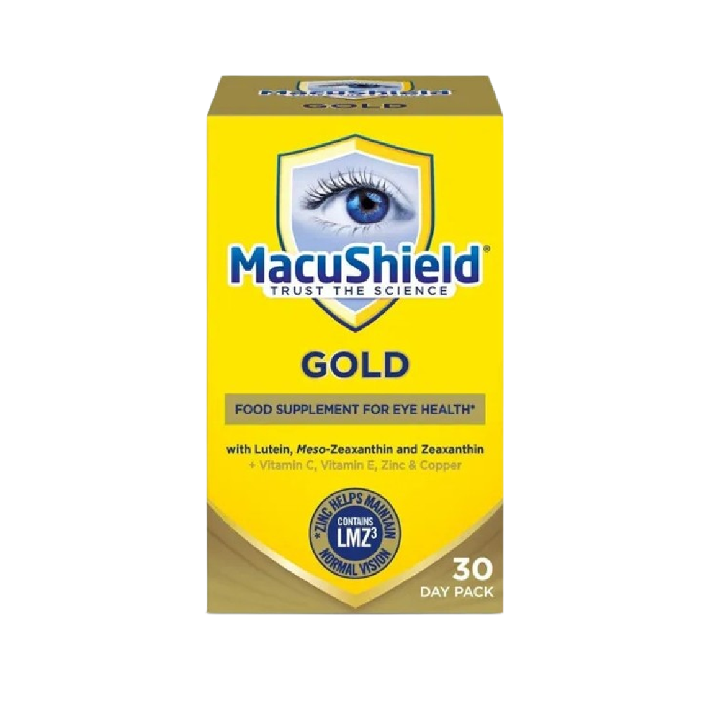 MACUSHIELD Gold Eye Supplement 90 Capsules