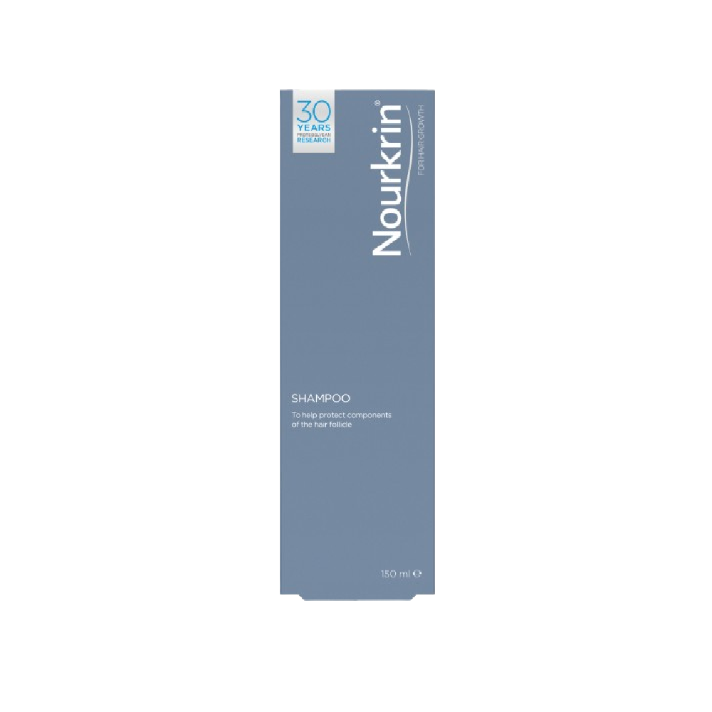 Nourkrin Shampoo Für Haarwachstum - 150 Ml, Sanfte Formel Mit Biotin & Peptiden, Für Haarausfall & Dünnes Haar