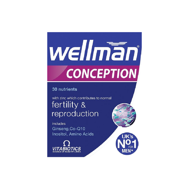VITABIOTICS Wellman Conception 30 Tablets