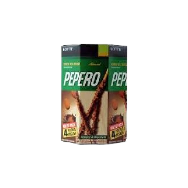 LOTTE Pepero Box - Almond & Chocolate (32g*4) 128g