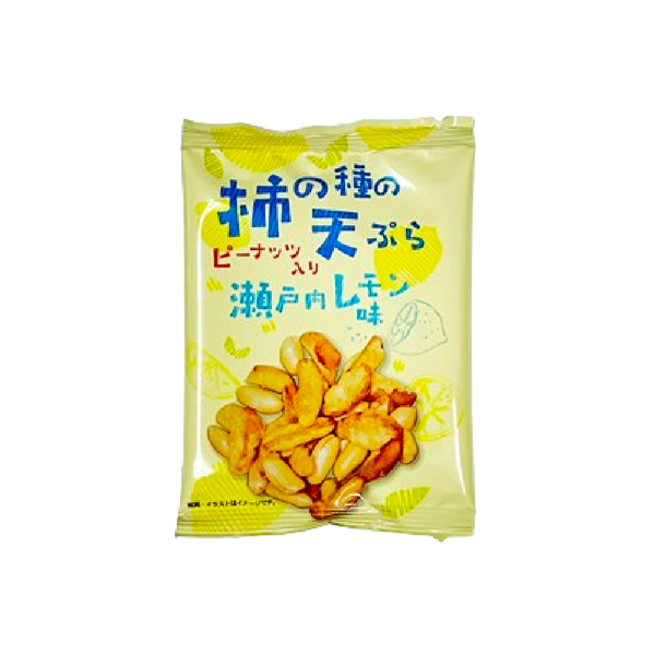 AZUMA Lemon Tempura Peanuts & Rice Crackers 60g