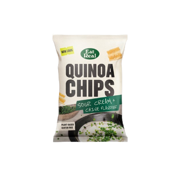 EAT REAL Quinoa Chips Sundried Tomato & Roasted Garlic 90g