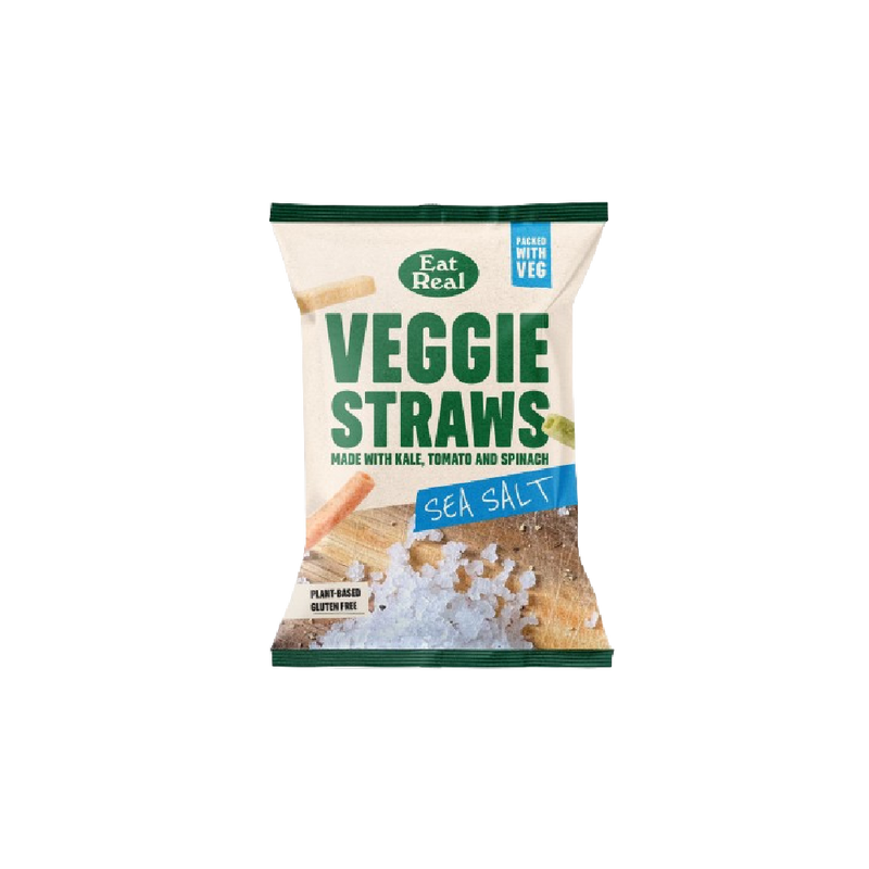 EAT REAL Veggie Straws Sea Salt 110g