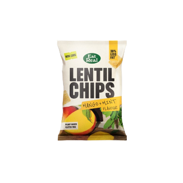 EAT REAL Lentil Chips Mango & Mint 95g