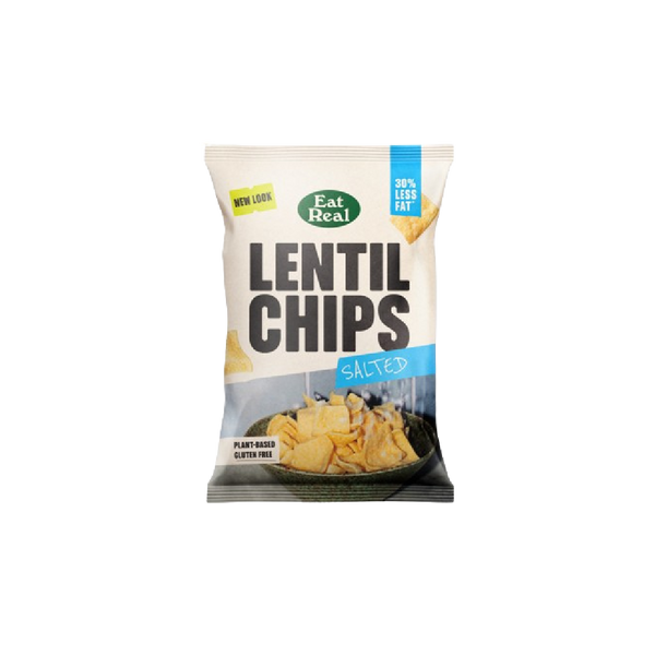 EAT REAL Lentil Chips Salted 95g