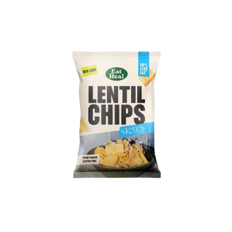 EAT REAL Lentil Chips Salted 95g