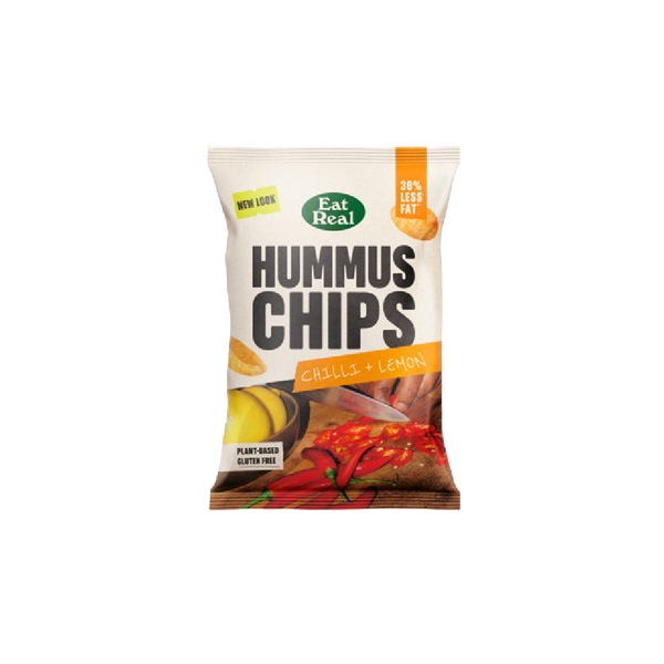 EAT REAL Hummus Chips Chilli & Lemon 110g