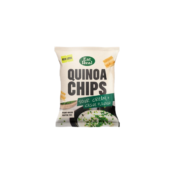 EAT REAL Quinoa Chips Sour Cream & Chive 40g