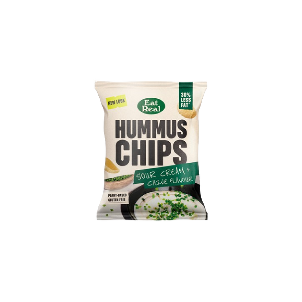 EAT REAL Hummus Chips Sour Cream & Chive 45g