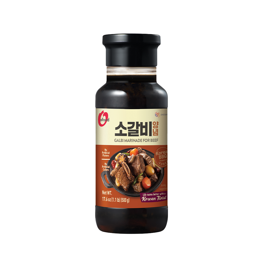 DAESANG O'FOOD Korean BBQ Beef Rib Sauce 500g
