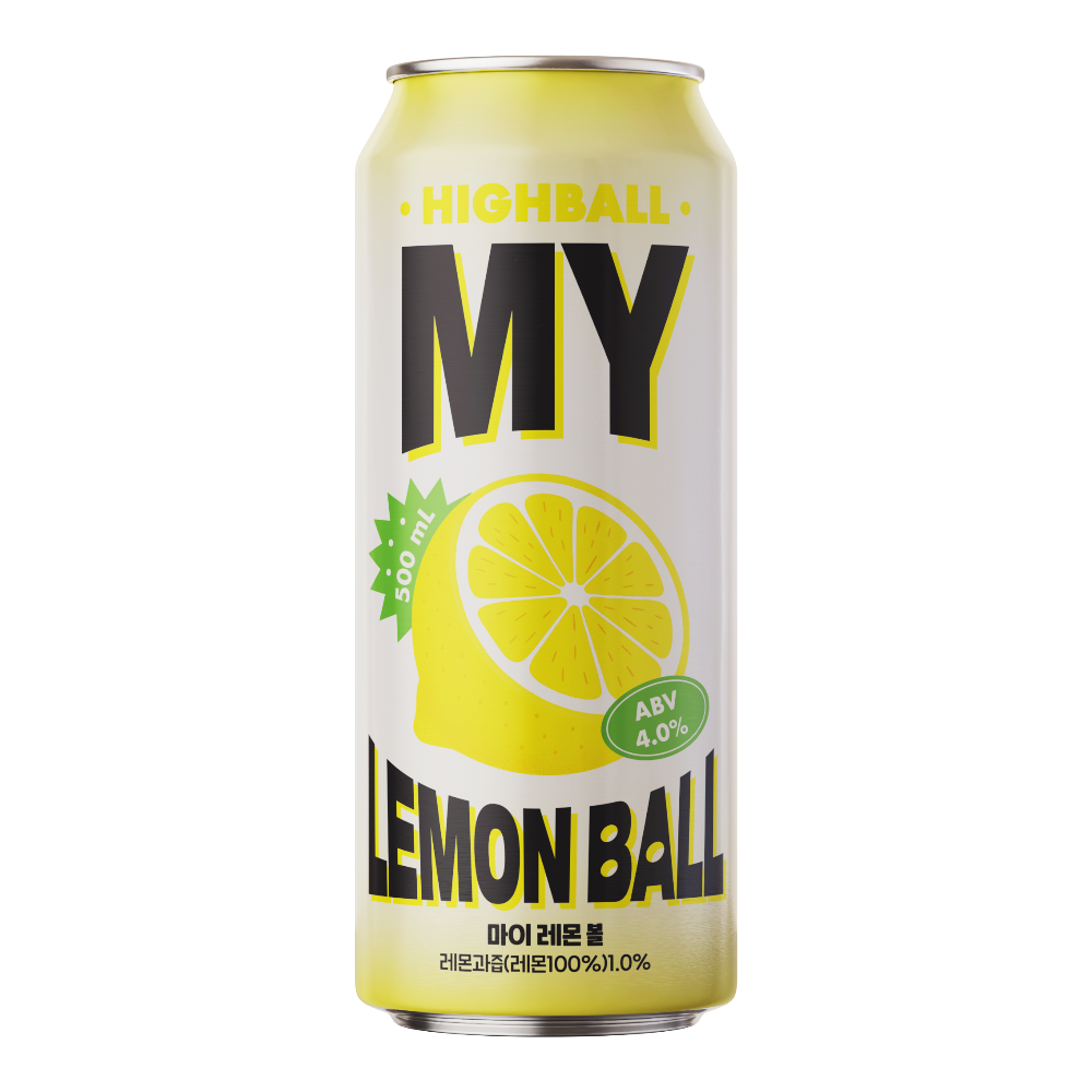 BREWGURU Highball Lemon ABV 4% 500ml
