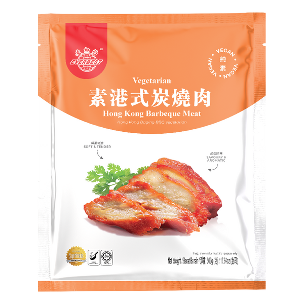 EVERBEST Vegetarian Hong Kong BBQ Meat 500g - Longdan Official