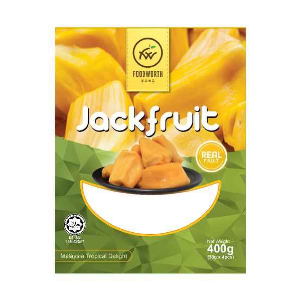 FOODWORTH J33 Jackfruit Pulp 400g (Frozen) - Longdan Official