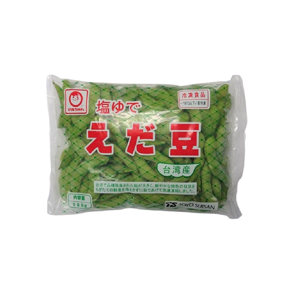 TOYO SUISAN Edamame with Pod (Salted and boiled) 500g (Frozen) - Longdan Official
