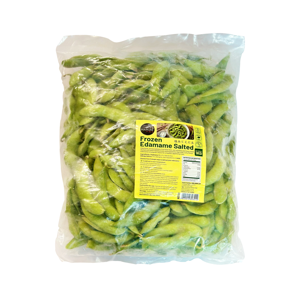 Harumi Frozen Edamame Salted 1kg (Frozen)