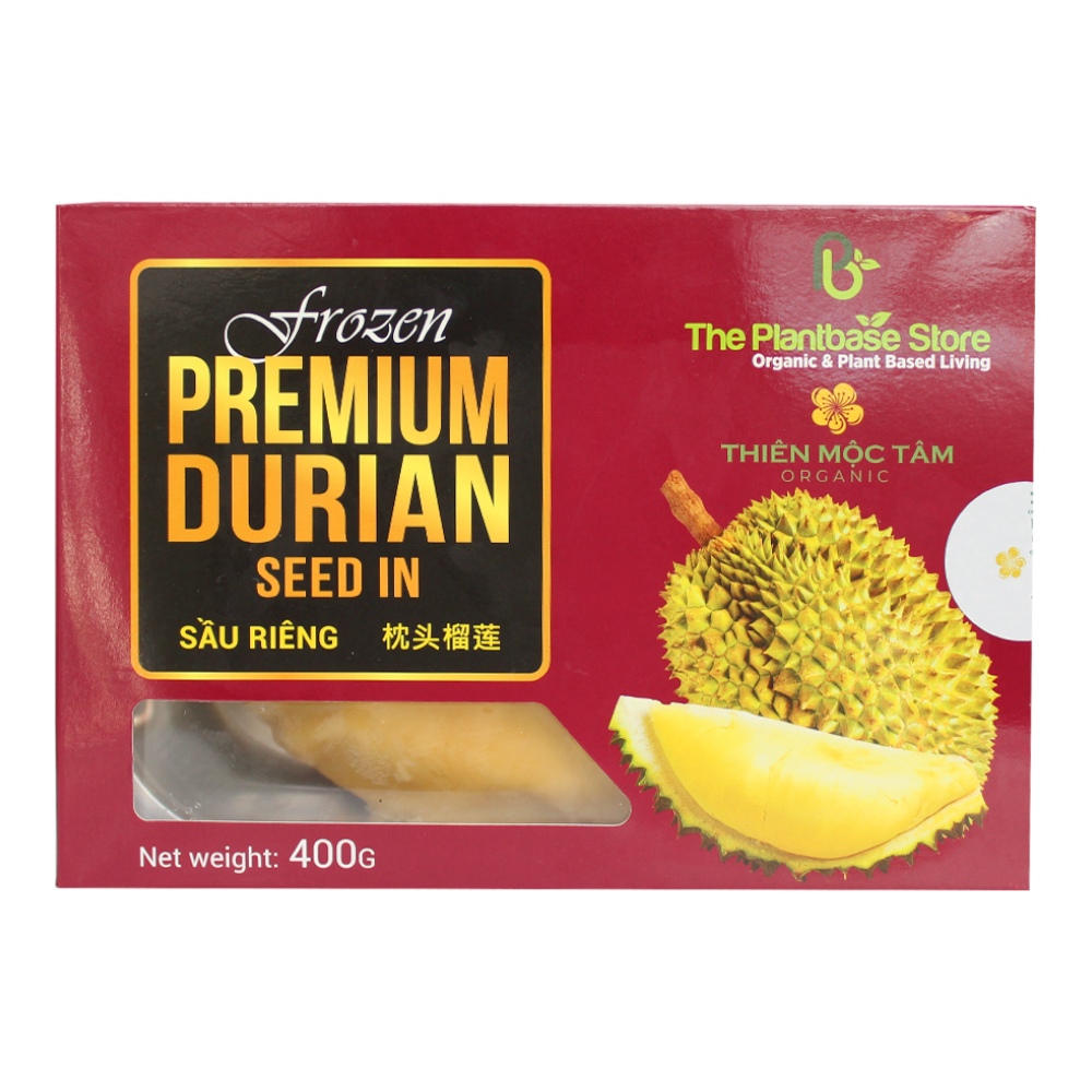 FRUITS　no95-98 THE PLANTBASE STORE Frozen Premium Durian Seed In 400G (Frozen)